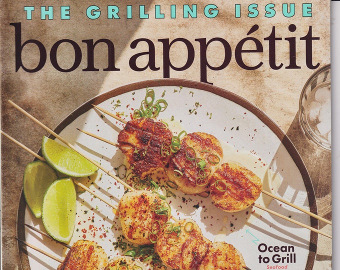 Bon Appetit June/July 2019 The Grilling Issue - Ocean to Grill Seafood Made Simple   (Magazine, Cooking)