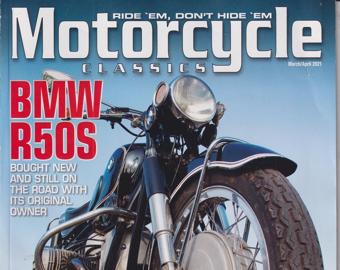 Motorcycle Classics March April 2021 BMW R50S (Magazine: Motorcycle)