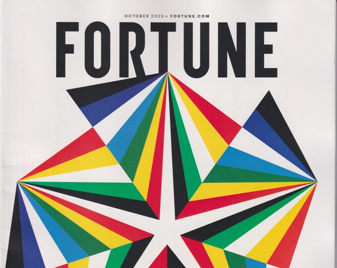 Fortune October 2020 Change The World  (Magazine: Finance, Business)