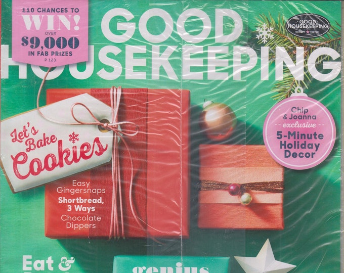 Good Housekeeping  December 2017 Let's Bake Cookies (Magazine:  Women's)