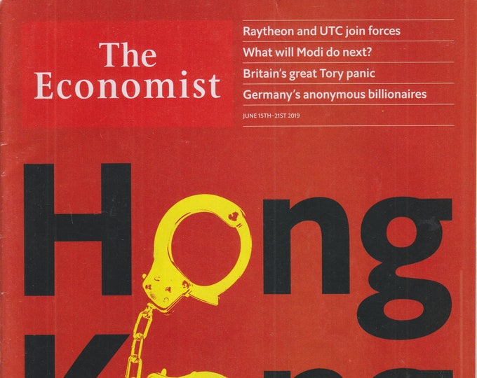 The Economist  June 15-21, 2019 Hong Kong (Magazine: Finance, Economy)