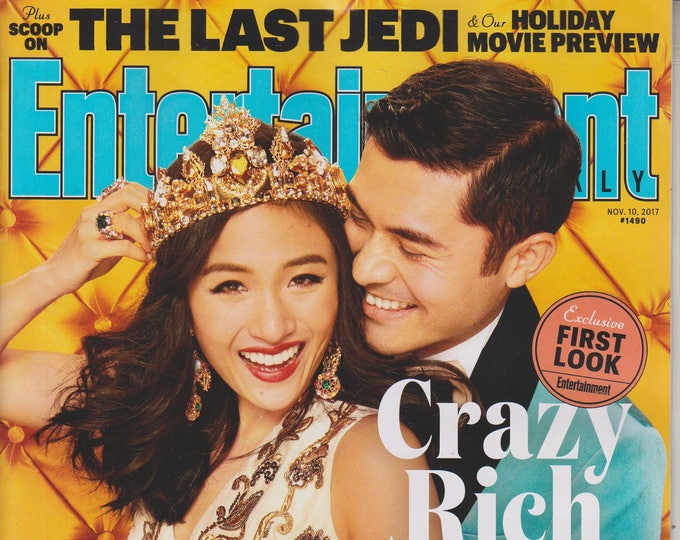 Entertainment Weekly  November 10, 2017  Constance Wu and Henry Golding Exclusive First Look Crazy Rich Asians (Magazine: Movies, TV, Music)