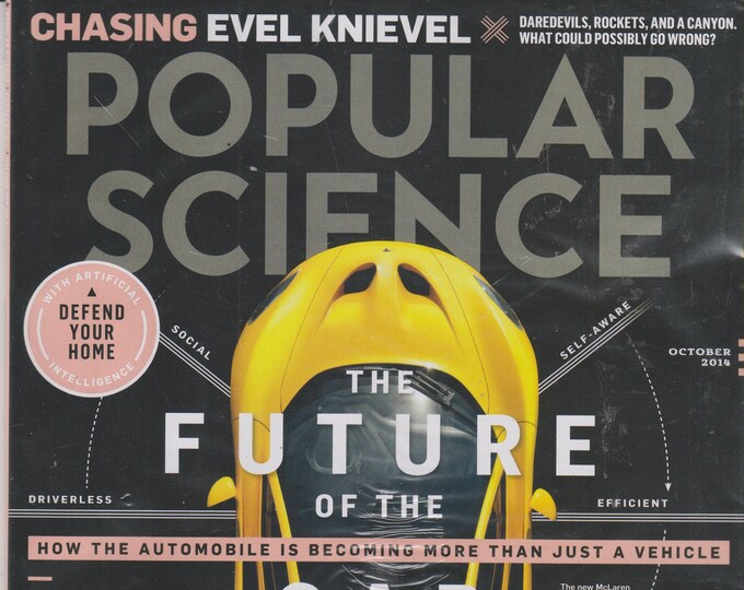 Popular Science October 2014 The Future of the Car  (Magazine: Science & Technology)