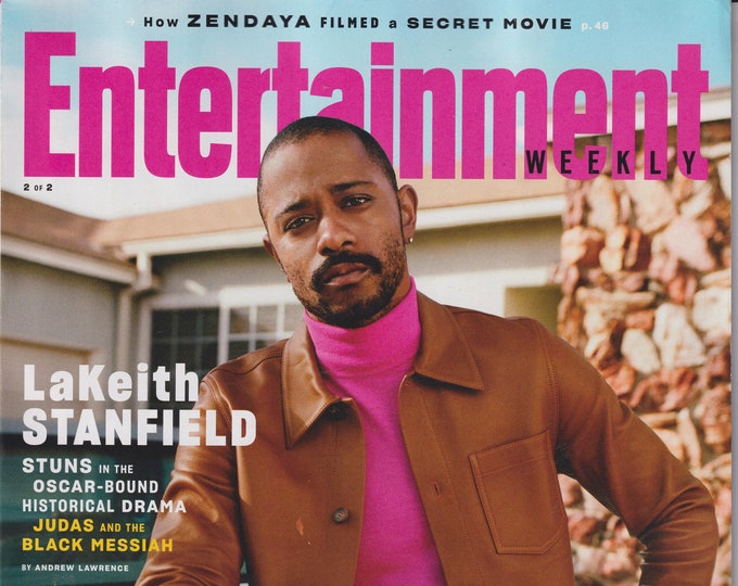 Entertainment Weekly February 2021 LaKeith Stanfield -Judas and the Black Messiah  (Magazine: Movies, Music, TV, Celebrities)
