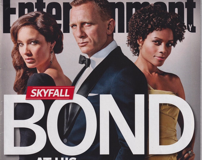 Entertainment Weekly November 2, 2012 Daniel Craig Skyfall Bond at His Best!  (Magazine: Movies, Music, Books, Celebrities)