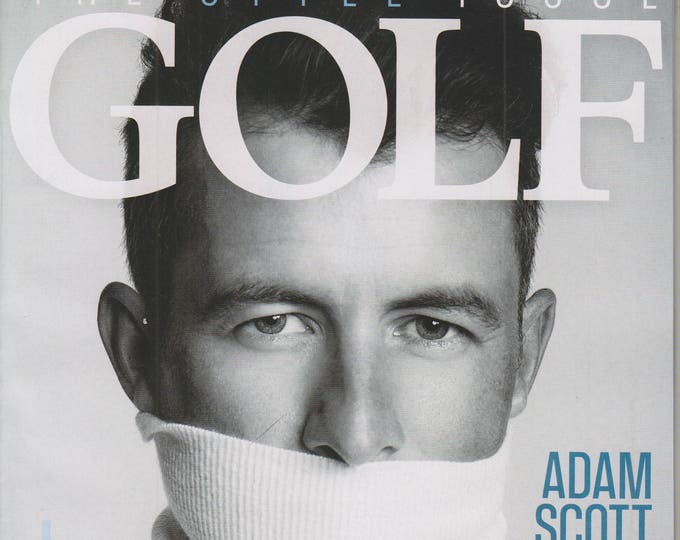 Golf  February 2018  Adam Scott  The Style Issue (Magazine: Golf)
