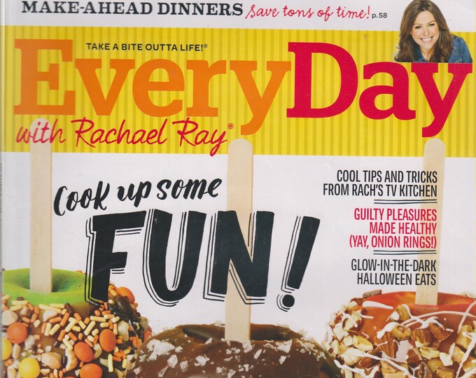 Every Day with Rachael Ray October 2015 Cook Up Some Fun! (Magazine: Cooking, Lifestyle)