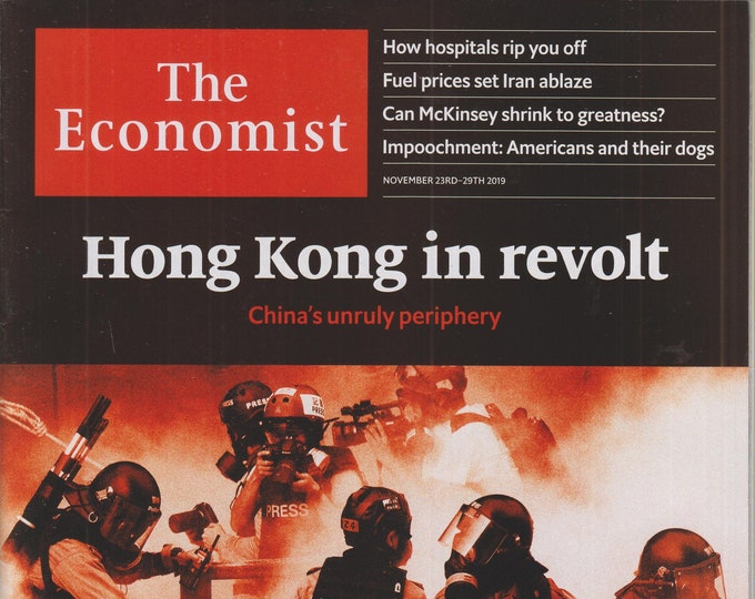 The Economist November 23-29, 2019 Hong Kong in Revolt (Magazine: Politics, Economy)