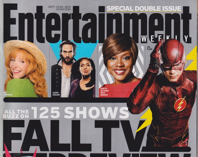 Entertainment Weekly September 19/26, 2014 125 Shows - Fall TV Preview  (Magazine: Movies, Music, TV)