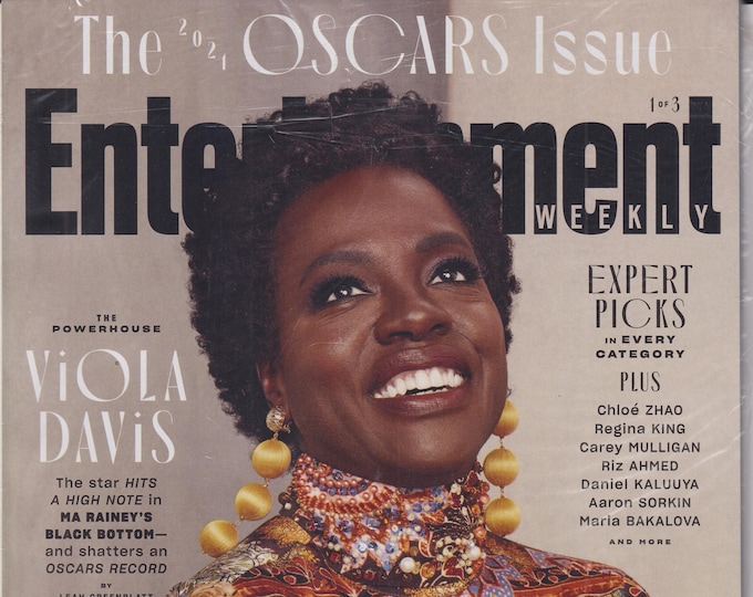 Entertainment Weekly May 2021 Viola Davis - The 2021 Oscars Issue (Magazine: Movies, Music, TV, Celebrities)