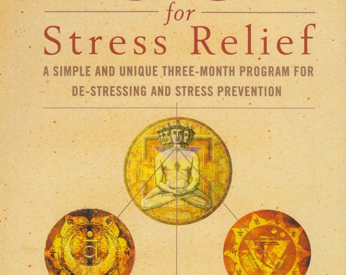 Yoga for Stress Relief by Swami Shivapremananda Hardcover 1998