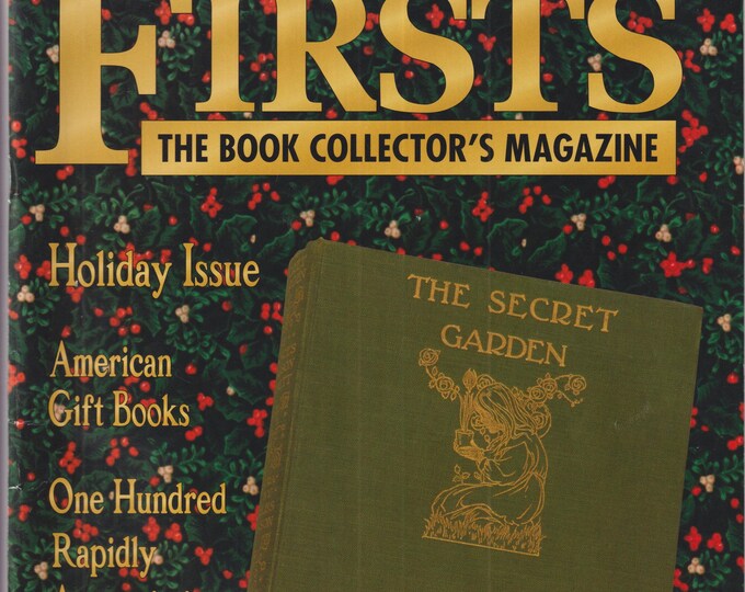 Firsts December 2001 Holiday Issue, American Gift Books, One Hundred Rapidly Appreciating Firsts (Magazine: Book Collecting,  Collectibles)