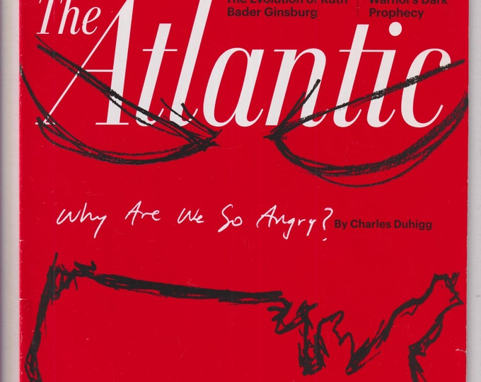 The Atlantic January February 2019 Why Are We So Angry?, Evolution of Ruth Bader Ginsburg (Magazine: Current Events)