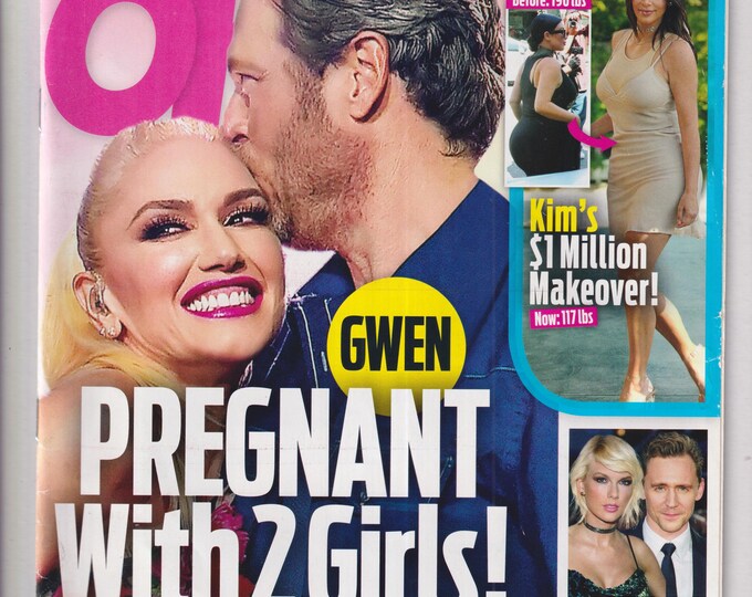 OK! August 1, 2016 Gwen Stefani, Kim Kardashian, Taylor Swift, Tom Hiddleston (Magazine: Celebrity, Gossip)