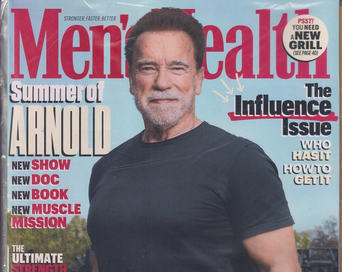Men's Health July August 2023 Summer of Arnold Schwarzenegger  (Magazine: Health, Fitness,  Men's)