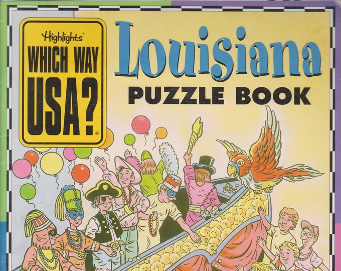 Highlights Which Way USA?  Louisiana Puzzle Book (Softcover: Children's, Educational)   1999