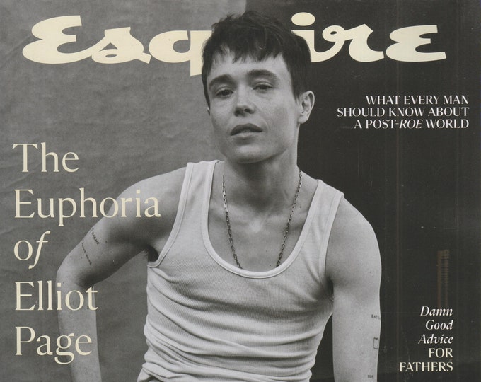 Esquire Summer 2022 The Euphoria of Elliot Page  (Magazine: Men's, General Interest)