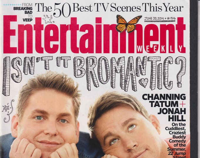 Entertainment Weekly June 02, 2014 Channing Tatum and Jonah Hill - Isn't it Bromatic?(Magazine: Movies, Music, TV)