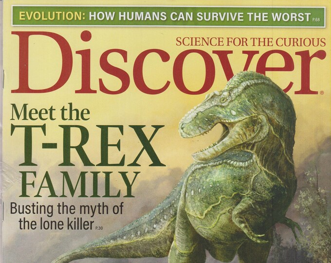 Discover April 2019 Meet the T-Rex Family  (Magazine: Science)