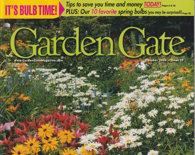 Garden Gate October 2004  Flower Shape, 12 No Fail Combos (Magazine: Gardening)