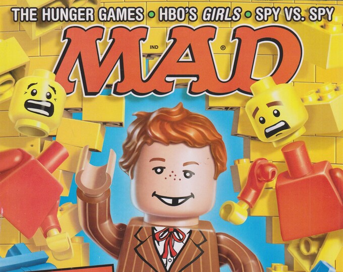 Mad Magazine #526 April 2014 Lego, Hunger Games, HBO's Girls, Spy vs. Spy (Magazine: Humor, Comic, Satire)