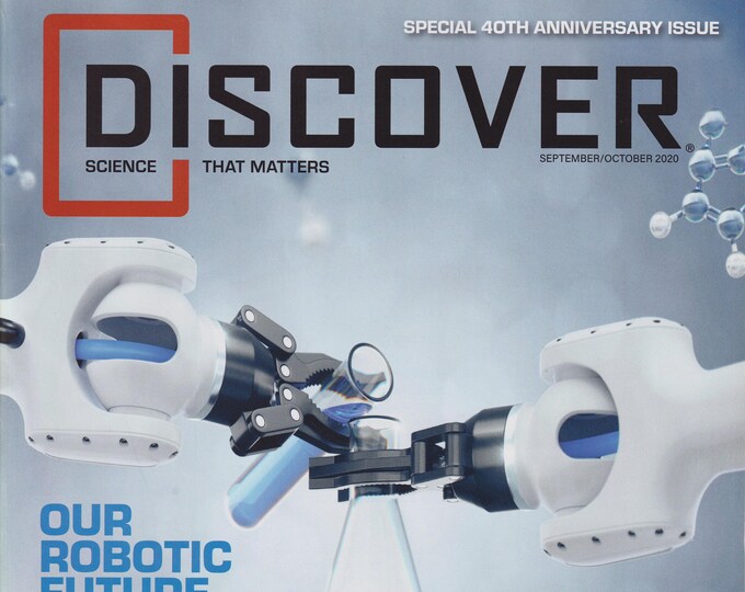 Discover September October 2020 Our Robotic Future  (Magazine: Science)