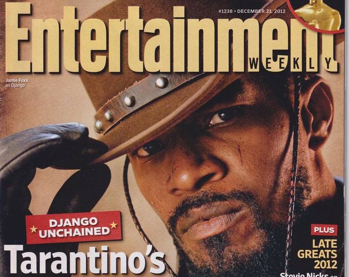 Entertainment Weekly December 21, 2012 Jamie Foxx Django Unchained - Tarantino's Wild, Wild Western (Magazine: Movies, Music, Celebrities)