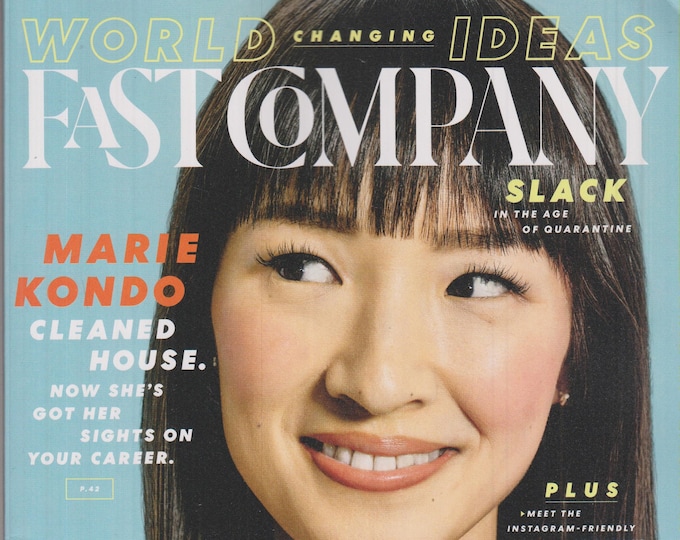 Fast Company May June 2020 Marie Kondo Cleaned House. - World Changing Ideas  (Magazine, Business)