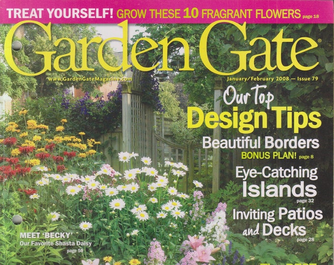 Garden Gate January February 2008 Our Top Design Tips  (Magazine: Gardening)