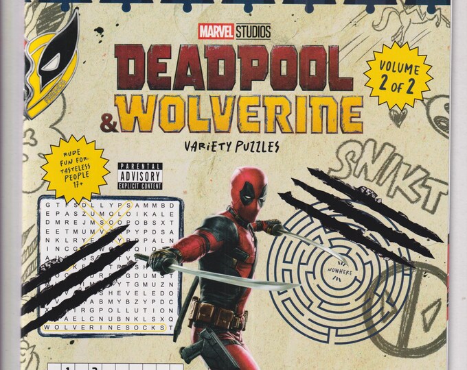 Marvel Studios Deadpool and Wolverine Variety Puzzles  Volume 2 (Paperback: Pencil Puzzles)