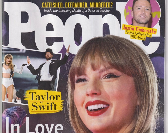People July 15, 2024 Taylor Swift, Justin Timberlake (Magazine: Celebrity, Gossip)