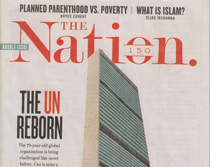 The Nation January 11/18, 2016 The UN  (United Nations) Reborn (Magazine: Politics, Social Issues)