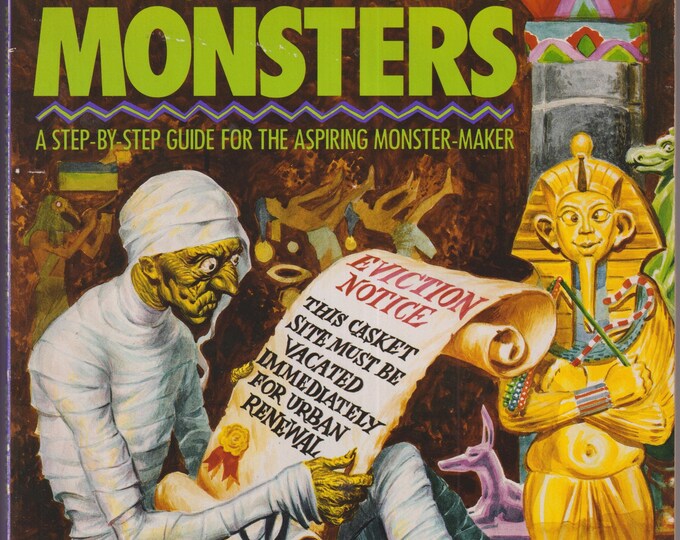 Drawing and Cartooning Monsters (A Step-by-Step Guide)  (Paperback: Juvenile Art Instruction) 1993