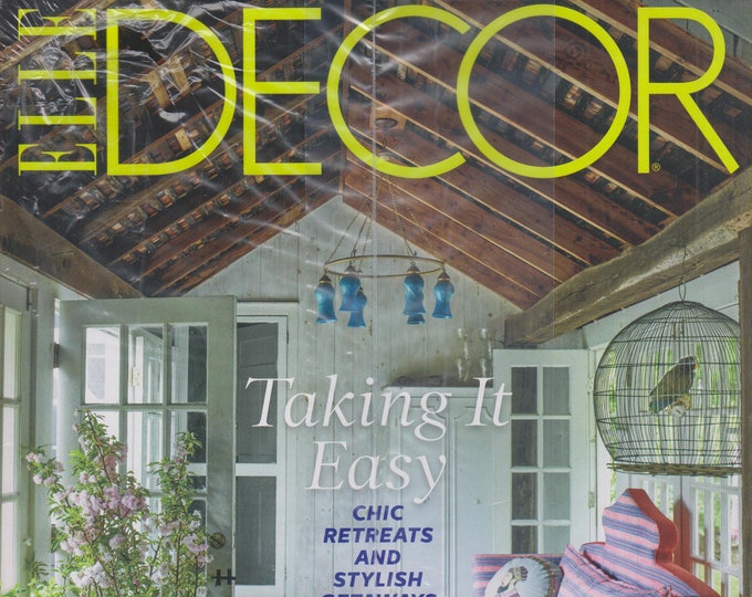 Elle Decor July/August 2017 Taking It Easy - Chic Retreats and Stylish Getaways