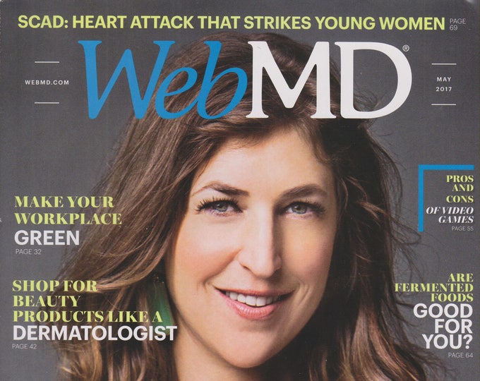 WebMD May 2017 How Mayim Bialik Taps Science to Help Girls Grow Up Healthy & Strong