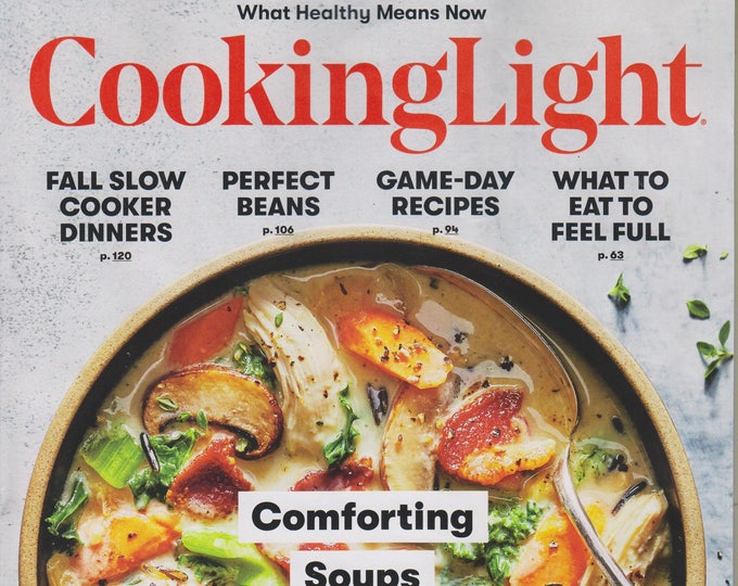 Cooking Light  October 2017  Comforting Soups and Stews (Magazine: Cooking, Healthy Recipes)