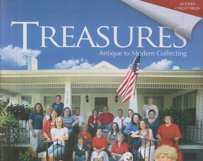 Treasures July 2013 Made in the USA; St. Nicholas Collection; Modern Collectibles  (Magazine: Antiques, Collectibles)