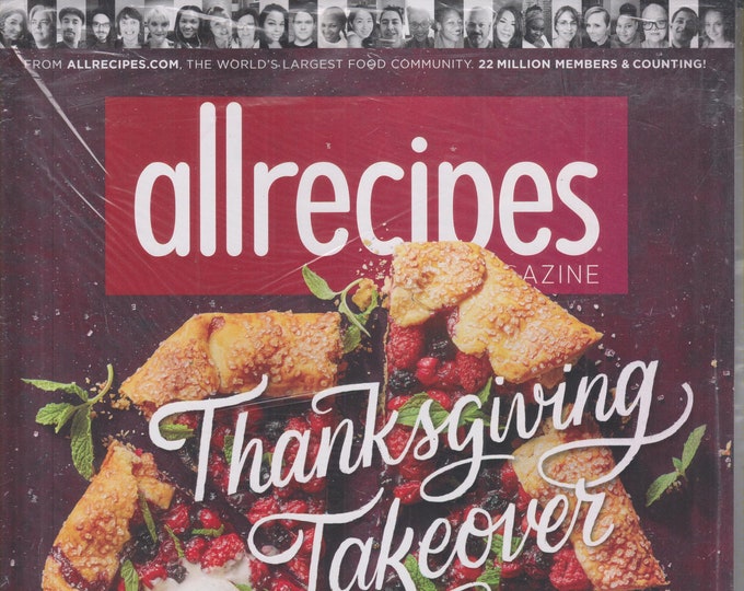 Allrecipes October/November 2019 Thanksgiving Takeover (Magazine: Cooking, Recipes)
