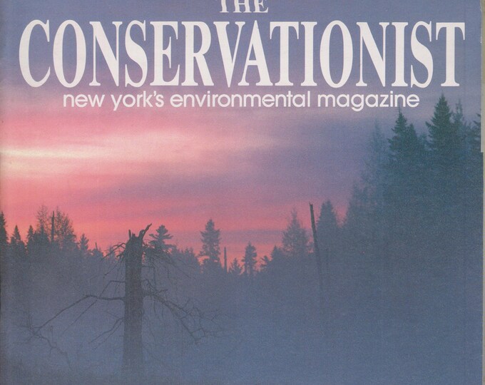 The Conservationist February 1993  Water Bugs and Beetles, St. Lawrence River (Magazine: Conservation, Nature, Environment, New York)