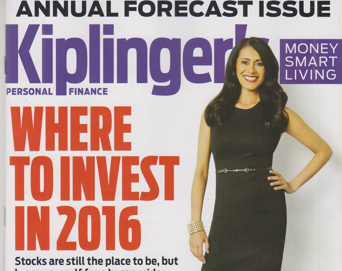 Kiplinger's January 2016 Where to Invest in 2016 (Magazine: Personal Finance)