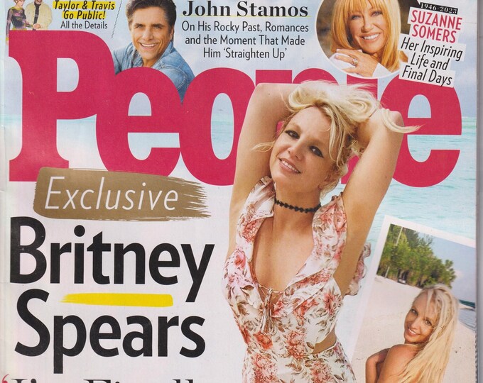 People October 30, 2023 Britney Spears, Taylor Swift, Johnn Stamos, Suzanne Somers (Magazine: Celebrity, Gossip)