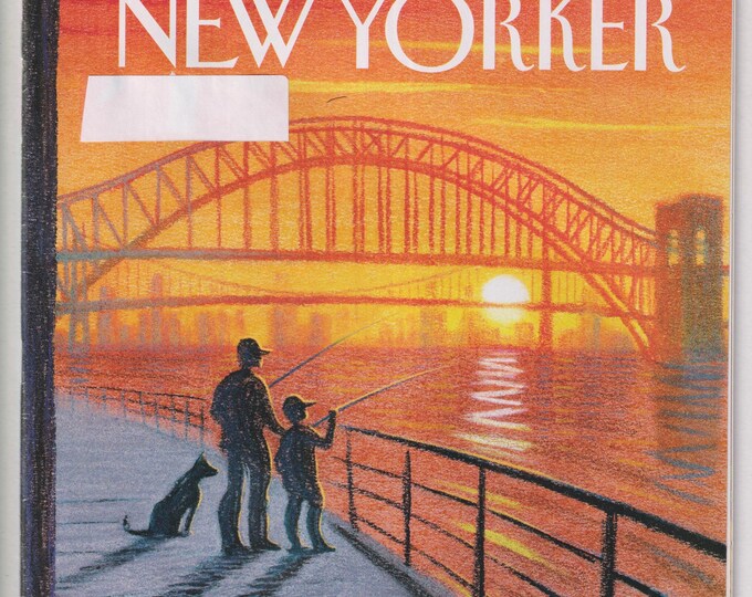 The New Yorker October 10, 2022 Sunset Catch Cover, Becoming You, Indigenous People, Ukraine, Russia (Magazine: General Interest)