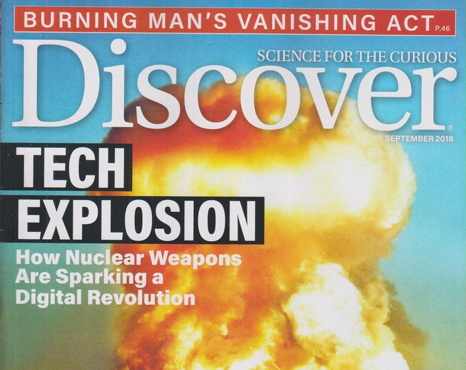 Discover September 2018 Tech Explosion