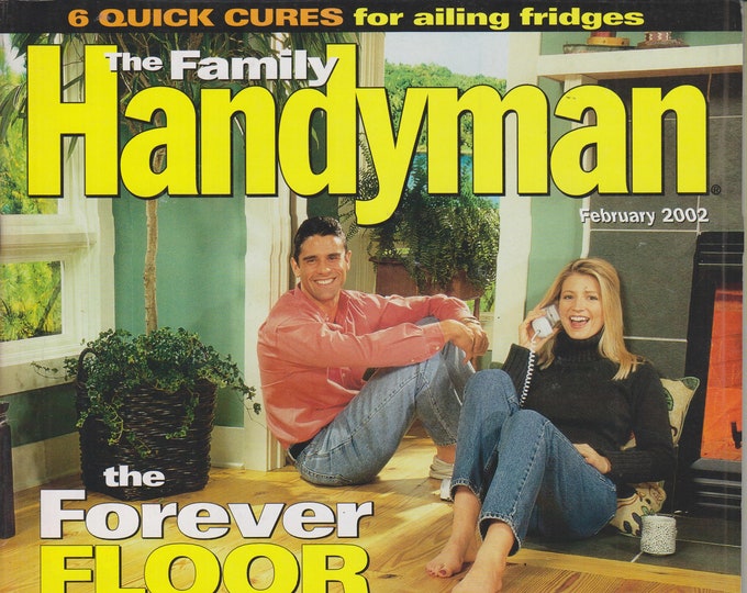 The Family Handyman February 2002 The Forever Floor (Magazine: DIY, Home Improvement)