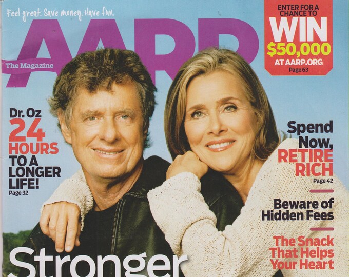 AARP December 2011 January 2012 Meredith Vieira and Richard M. Cohen, Dr. Oz, Hidden Fees, Retire Rich  (Magazine: General Interest)