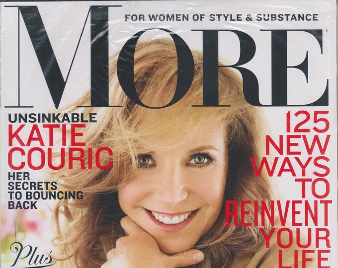 More February 2013 Unsinkable Katie Couric - Her Secrets to Bouncing Back  (Magazine: Women's, Self-Help)