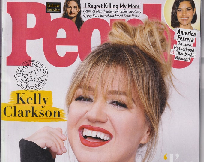 People January 15, 2024 Kelly Clarkson, Gypsy Rose Blanchard, America Ferrera (Magazine: Celebrity)