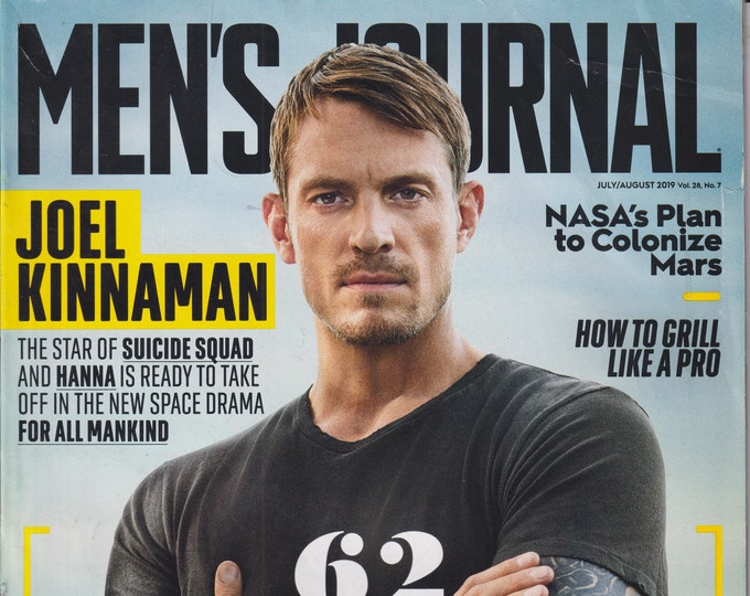 Men's Journal July/August 2019 Joel Kinnaman - 62 Summer Upgrades (Magazine: Men's)