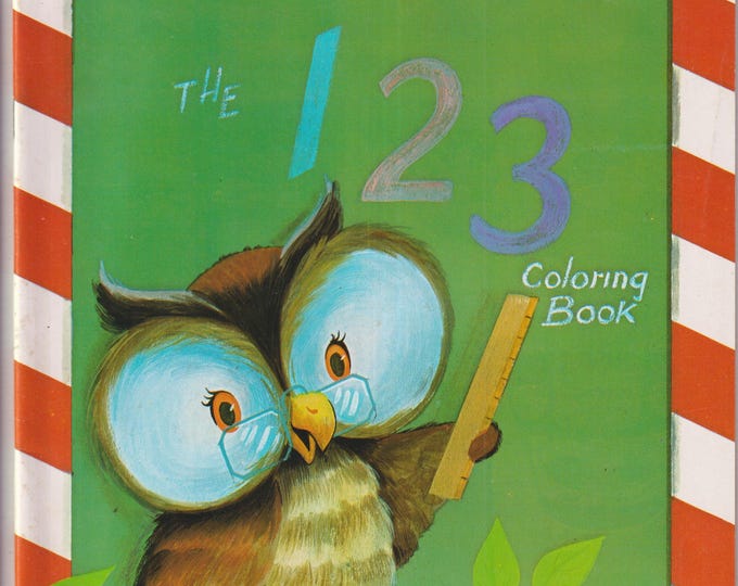 The 1 2 3 Coloring Book #29096 (Softcover: Children's Coloring & Activity Book)
