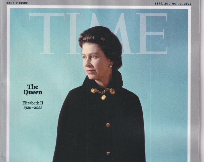 Time September 26 -October 3, 2022 Queen Elizabeth II   (Magazine: Current Events, General Interest)